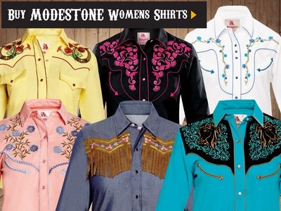 western country rodeo line dancing Ladies Fine Quality Cotton and Polycotton Shirts For the Entire Family. Washable, easy-care fabrics, non shrink and no ironing. Most products with detailed embroidering on the front, back and cuffs with rhinestones. All items can be ordered in long and short sleeves.